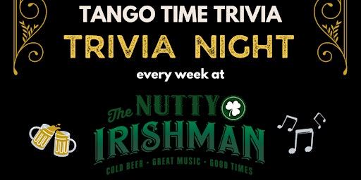 FREE Wednesday Trivia Show! At The Nutty Irishman in Farmingdale! primary image