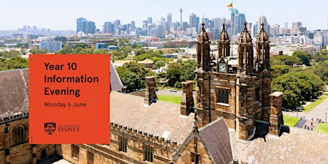 The University of Sydney – Year 10 Information Evening at Redlands School tickets