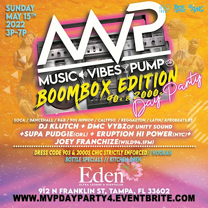 MVP -Music, Vibe, Pump Day Party image