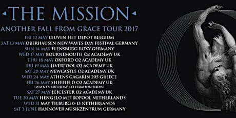 The Mission Live in Athens + support, Another Fall From Grace Tour 2017 primary image