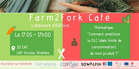 Afterwork Food : le Farm2Fork Café billets