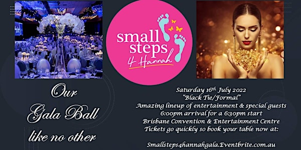 Small Steps 4 Hannah Gala Ball