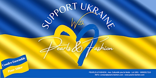 PEARLS & FASHION SUPPORT UKRAINE - Coudre ensemble pour aider