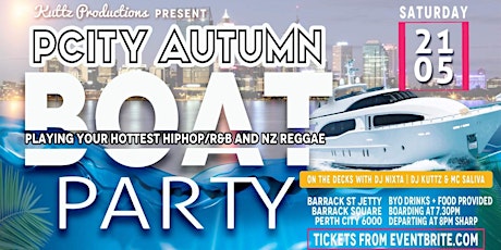 PCity Autumn Boat Party tickets