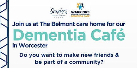 Warriors Community Foundation - Dementia Café - No 2 tickets