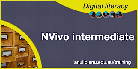 NVivo Intermediate webinar tickets
