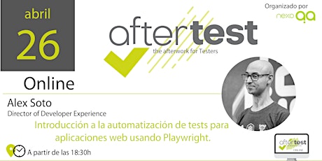 Imagem principal do evento Automatización de tests para aplicaciones web usando PlayWright