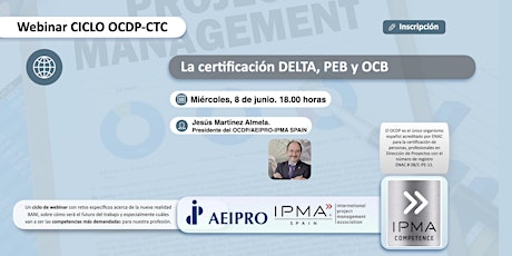 La certificación DELTA, PEB y OCB entradas