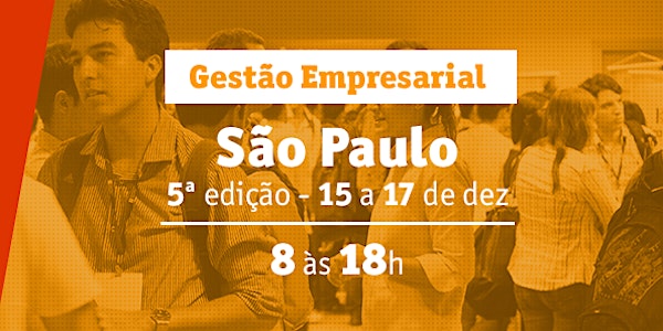 Imersão Gestão Empresarial São Paulo 5ª edição 2016 (Confirmação de parceiros)