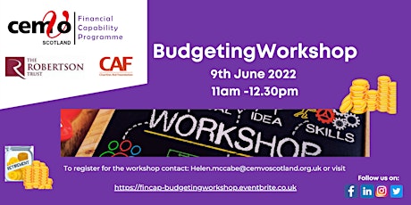 Budgeting Workshop  - Financial Capability Programme tickets