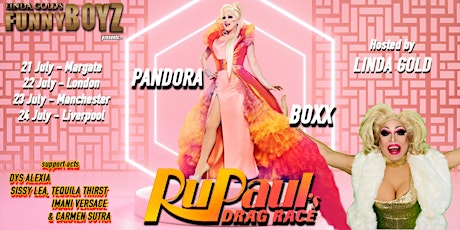 FunnyBoyz Margate presents RuPaul's Drag Race PANDORA BOXX tickets