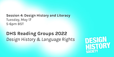 Design History & Language Rights, session 4