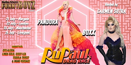 FunnyBoyz Liverpool  presents RuPaul's Drag Race PANDORA BOXX tickets