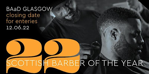 Scottish Barber of the Year 2022 - Registration