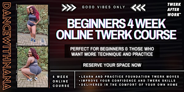 Beginners 4 week online twerk course