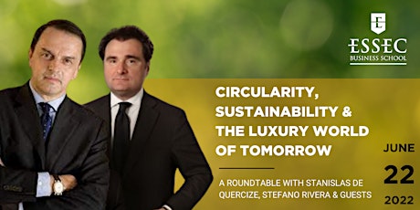 [Round Table] Circularity, Sustainability and the Luxury World of Tomorrow bilhetes
