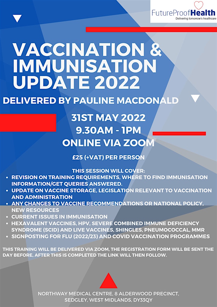 Vaccination & Immunisation Update 2022 image