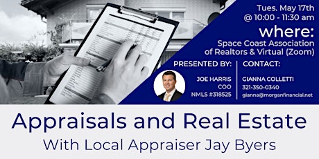 Appraisals and Real Estate with Jay Byers primary image
