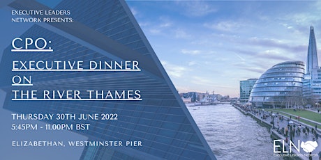 CPO Executive Dinner on the River Thames tickets