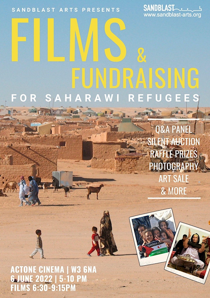 Films and Fundraising for Saharawi Refugees image