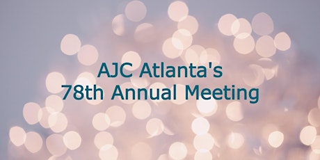 AJC Atlanta's 2022 Annual Meeting tickets