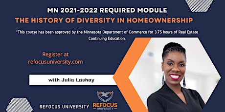 Minnesota Required Module 2021-2022 with Julia Lashay (Zoom) tickets