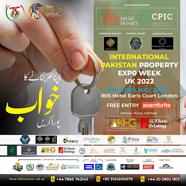 Pakistan Property Expo Week UK 2022 with Amazing Live Performances image