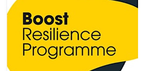BOOST LANCASHIRE SPONSORED WEBINAR FOR  RESILIENCE AT WORK AND IN LIFE tickets