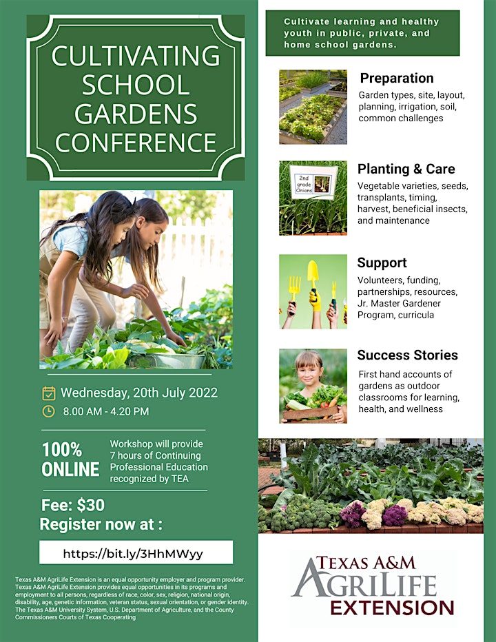 Cultivating School Gardens Conference image