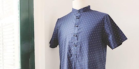 Sew a Mens Mandarin-Collar Shirt in 3 sessions! Fashion Sewing 302  primary image