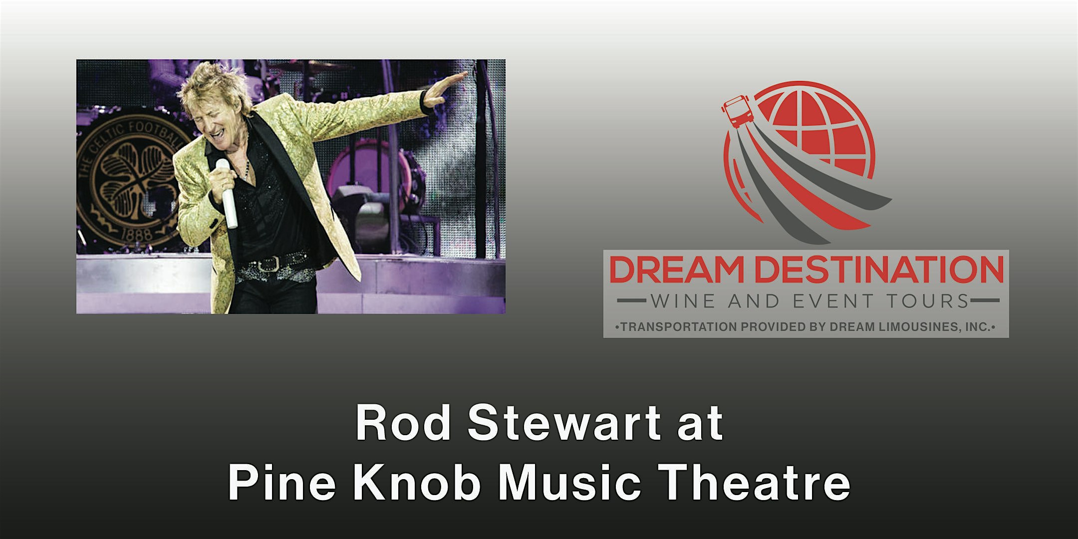 Shuttle Bus to See Rod Stewart at Pine Knob Music Theatre