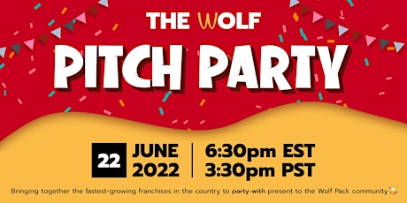 The Wolf of Franchises - Pitch Party tickets