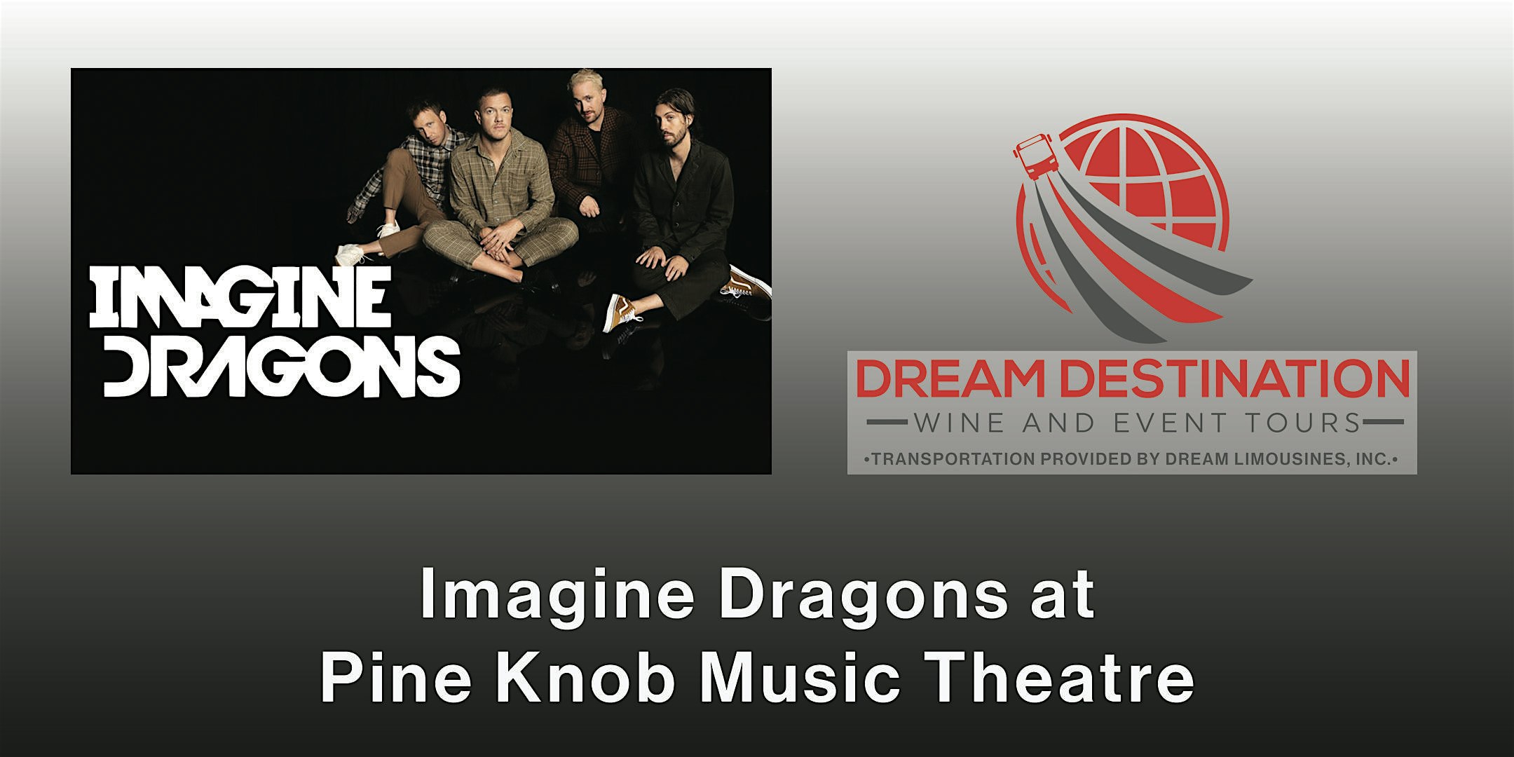 Shuttle Bus to See Imagine Dragon at Pine Knob Music Theatre