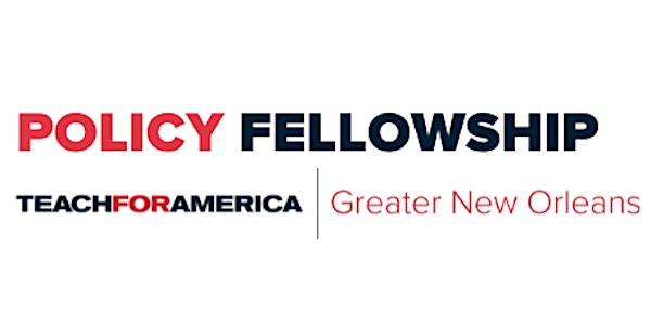 TFA Policy Fellowship Pitch Fest