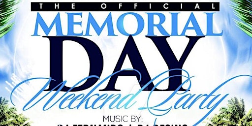 MEMORIAL DAY WEEKEND PARTY - HipHop Night at the Nightclub