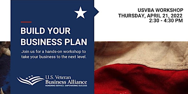 USVBA Workshop: Build Your Business Plan