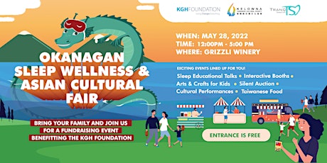 Okanagan Sleep Wellness & Asian Cultural Fair tickets