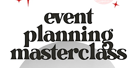 Event Planning Masterclass tickets