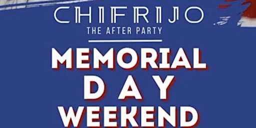 Memorial Day Weekend After Party