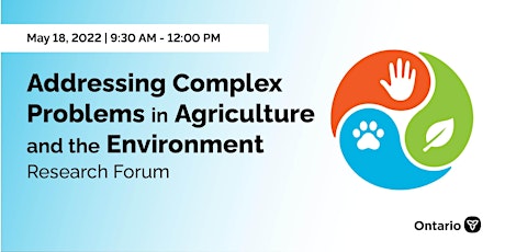 Addressing Complex Problems in Agriculture and Environment Research Forum tickets
