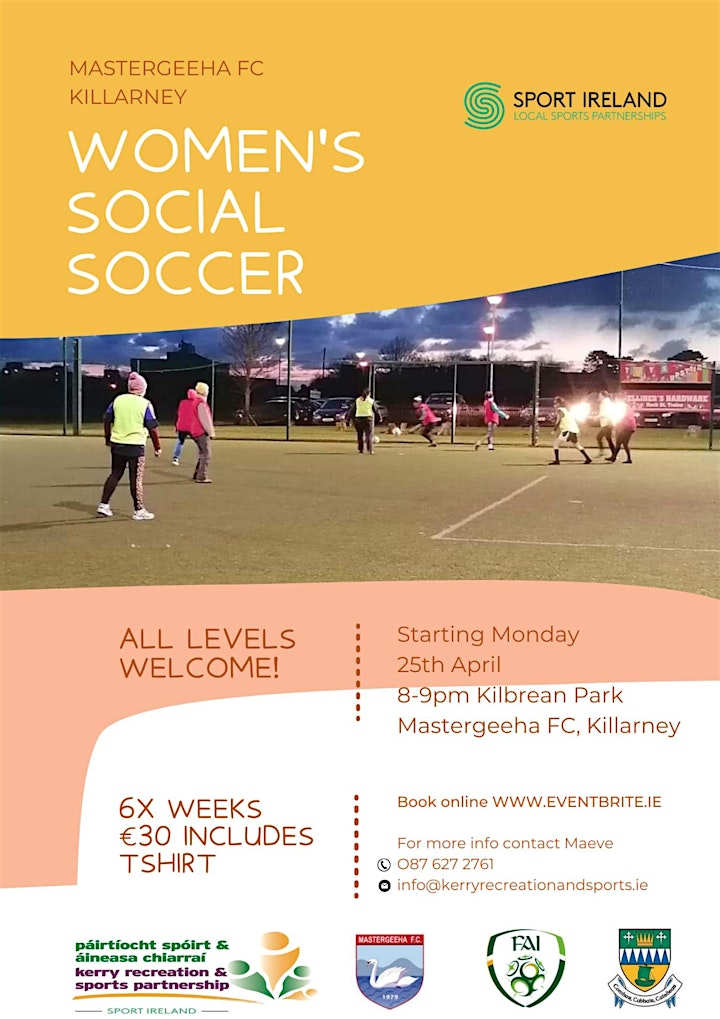 Women's Social Soccer Mastergeeha,Killarney image