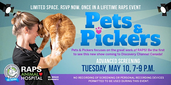 RAPS Pets & Pickers Premiere Event