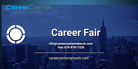 Free Career Fair and Networking Event tickets