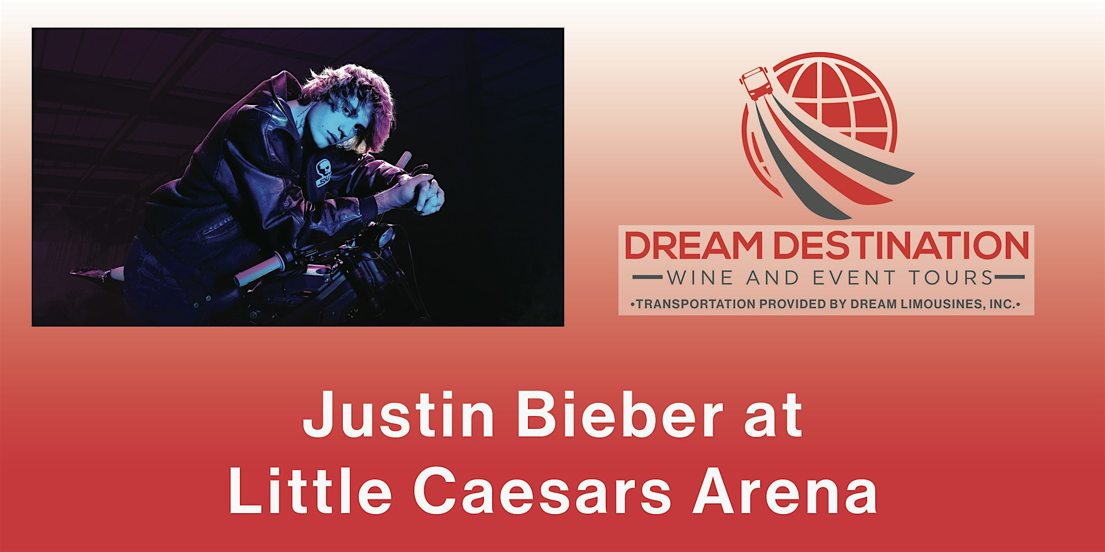 Shuttle to See Justin Bieber at Little Caesars Arena