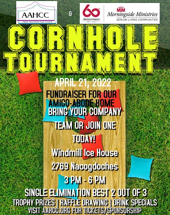 AAHCC Amigo Fundraiser: Cornhole Tournament to benefit Abode Home image