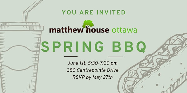 Matthew House Ottawa Spring BBQ