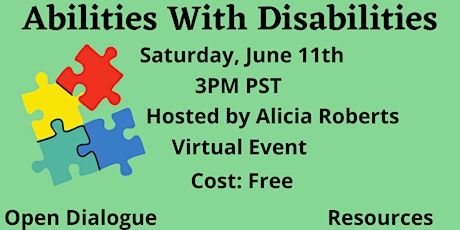Abilities With Disabilities Virtual Event tickets
