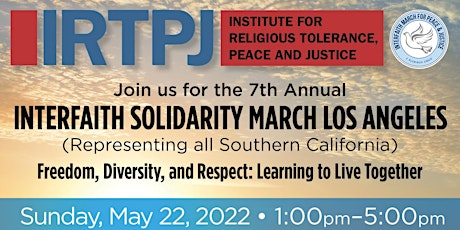 Interfaith Solidarity March LA 2022 tickets