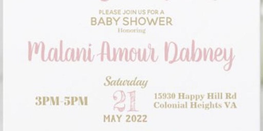 Princess Malani’s Baby Shower