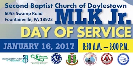 2017 Bucks County Dr. Martin Luther King, Jr. Day of Service primary image